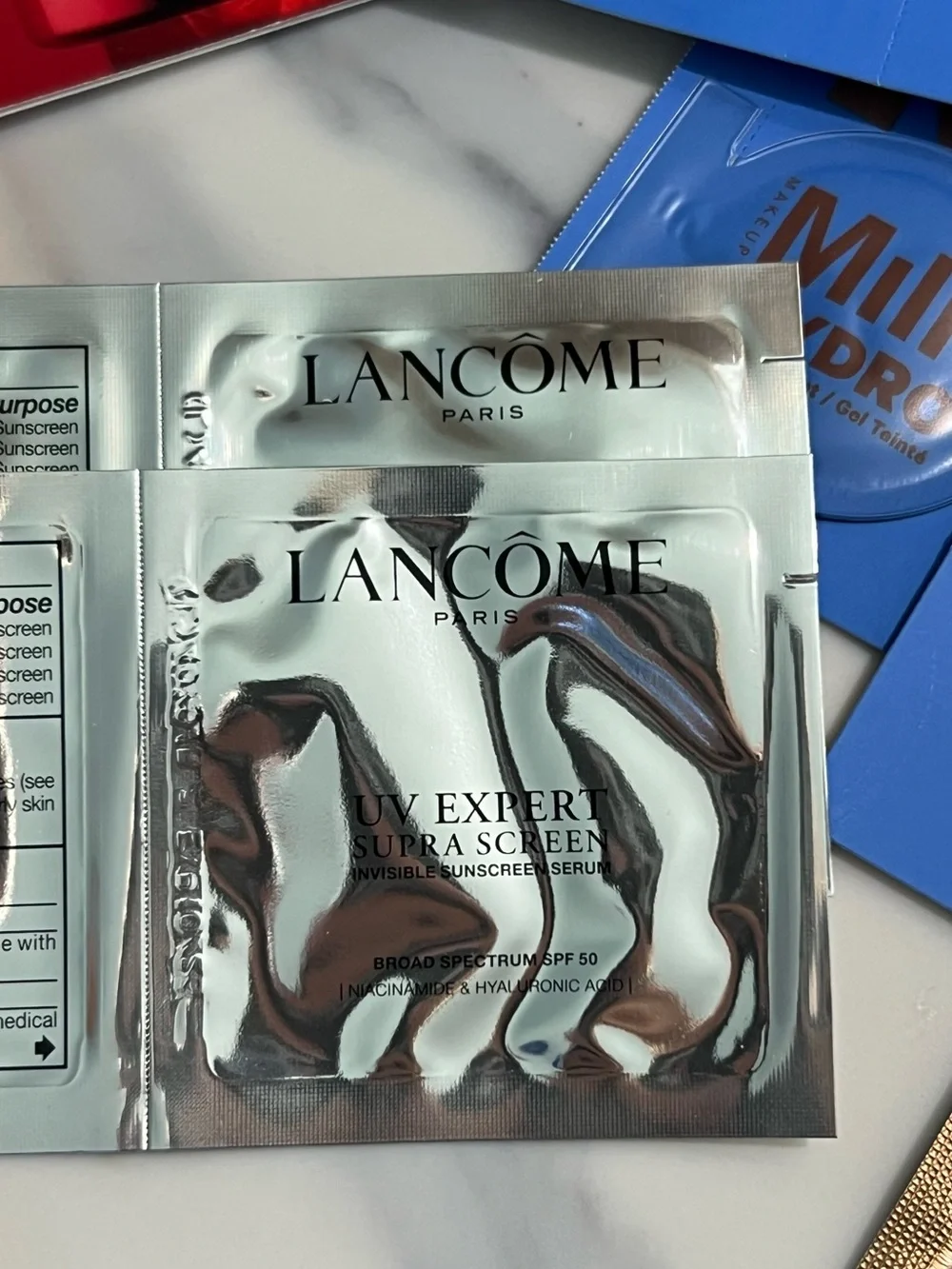65 Piece Lancome Clinique Tarte makeup / skincare set